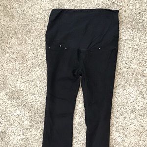 Black maternity skinny pants